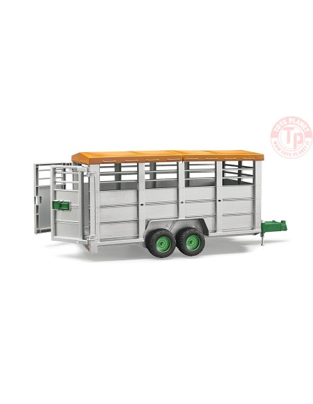 Rimorchio Trasporto Animali Con 1 Mucca BRUDER 02227 BRUDER Rimorchio Trasporto Animali Con 1 Mucca BRUDER 02227 BRUDER