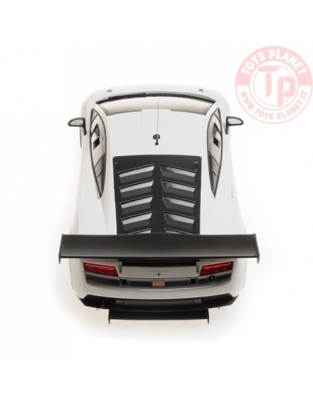 LAMBORGHINI GALLARDO LP600+ GT3 2011 STREET WHITE MINICHAMPS 151111102 LAMBORGHINI GALLARDO LP600+ GT3 2011 STREET WHITE MINICHAMPS 151111102