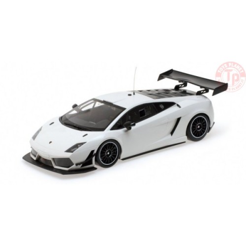 LAMBORGHINI GALLARDO LP600+ GT3 2011 STREET WHITE MINICHAMPS 151111102