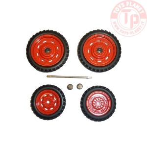 SET COMPLETO RUOTE COLTURA ROSSE 1:32 UH