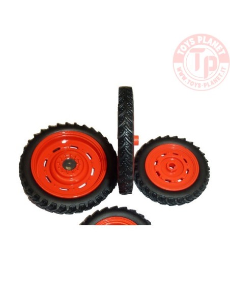 SET COMPLETO RUOTE COLTURA ROSSE 1:32 UH