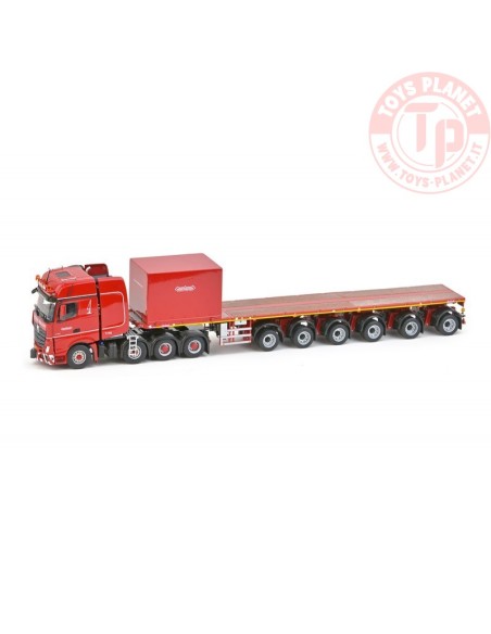 MB Actros Gigaspace 8x4 Nooteboom Ballastrailer 6assi + container 527.49.95 IMC MODELS