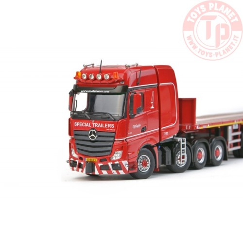 MB Actros Gigaspace 8x4 Nooteboom Ballastrailer 6assi + container 527.49.95 IMC MODELS