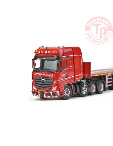 MB Actros Gigaspace 8x4 Nooteboom Ballastrailer 6assi + container 527.49.95 IMC MODELS