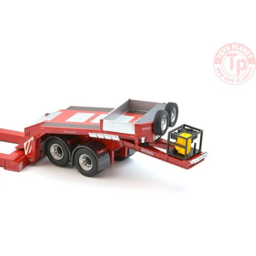 Nooteboom Euro-PX 5 assi + jeep-dolly 2 assi ROSSO 656/10 NZG