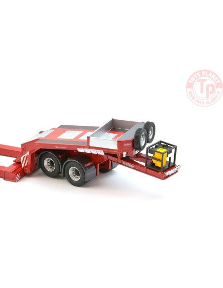Nooteboom Euro-PX 5 assi + jeep-dolly 2 assi ROSSO 656/10 NZG Nooteboom Euro-PX 5 assi + jeep-dolly 2 assi ROSSO 656/10 NZG