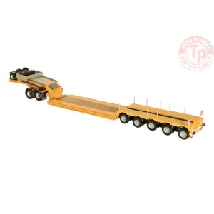 Nooteboom Euro-PX 5 assi + jeep-dolly 2 assi GIALLO 656/60 NZG