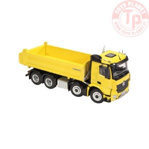 Mercedes Benz Arocs 8x4 vasca ribaltabile quadra GIALLO NZG 904/60 NZG