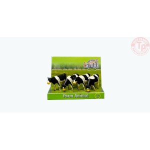 4 MUCCHE KIDSGLOBE 571967 ANIMALI E ACCESSORI PLASTICO