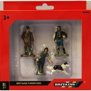 FAMILY PACK 1:32 BRITAINS 40954 ANIMALI E ACCESSORI PLASTICO