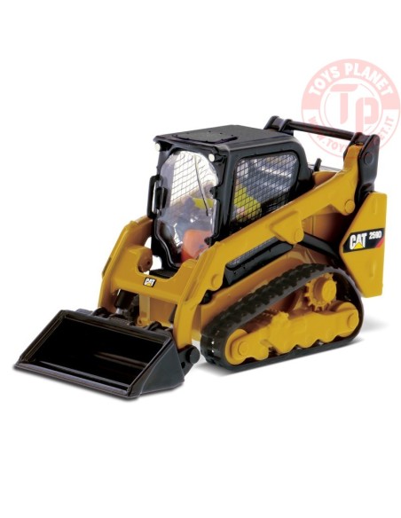 Caterpillar 259D minipala cingolata 3 accessori DM 85526 DIECAST MASTERS