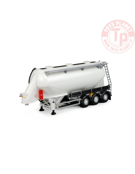 Feldbinder Silo Bulk trailer bianco TEKNO 62285 TEKNO