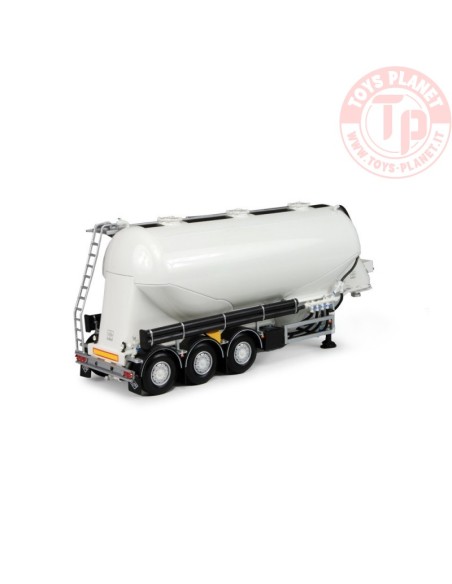 Feldbinder Silo Bulk trailer bianco TEKNO 62285 TEKNO Feldbinder Silo Bulk trailer bianco TEKNO 62285 TEKNO