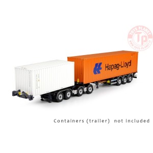 20ft combitrailer with dolly for Road train combi TEKNO 70717 TEKNO