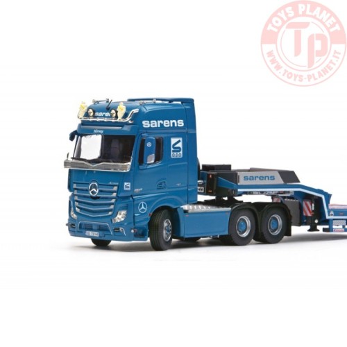 MB Actros 6x4 Nicolas trailer 3assi con rampe SARENS IMC 20-1036 IMC MODELS