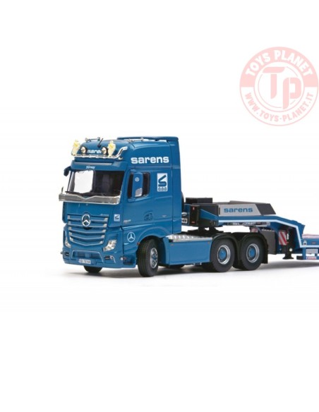 MB Actros 6x4 Nicolas trailer 3assi con rampe SARENS IMC 20-1036 IMC MODELS