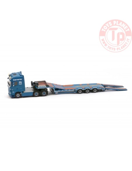 MB Actros 6x4 Nicolas trailer 3assi con rampe SARENS IMC 20-1036 IMC MODELS