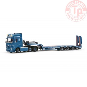 MB Actros 6x4 Nicolas trailer 3assi con rampe SARENS IMC 20-1036 IMC MODELS