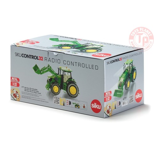 John Deere 7280R con pala frontale e telecomando Siku 6777 SIKU CONTROL 1:32