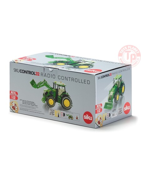 John Deere 7280R con pala frontale e telecomando Siku 6777 SIKU CONTROL 1:32 John Deere 7280R con pala frontale e telecomando Siku 6777 SIKU CONTROL 1:32