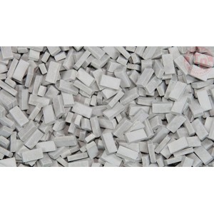 Mattoni grigio scuro 1000 pezzi 1:48/1:50 24013 Juweela FIGURINI E ACCESSORI