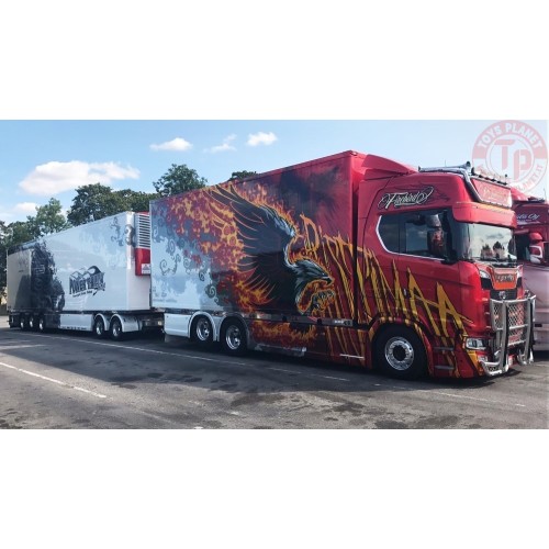 Scania S-serie Highline Swedish combination - Ristimaa Firebird TEKNO 72255 TEKNO