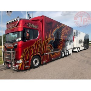 Scania S-serie Highline Swedish combination - Ristimaa Firebird TEKNO 72255 TEKNO