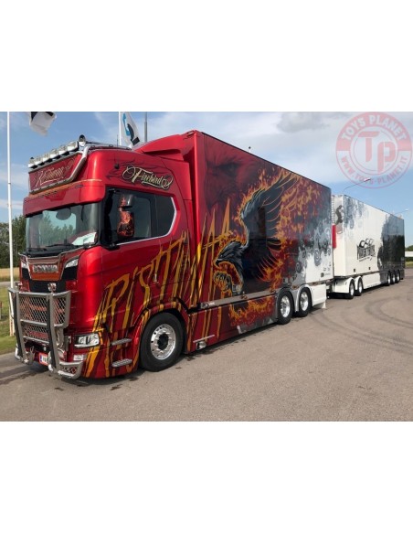 Scania S-serie Highline Swedish combination - Ristimaa Firebird TEKNO 72255 TEKNO