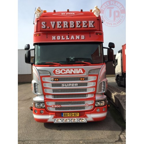 Scania R-serie Topline centinato 3 assi - VERBEEK TEKNO 71529 TEKNO