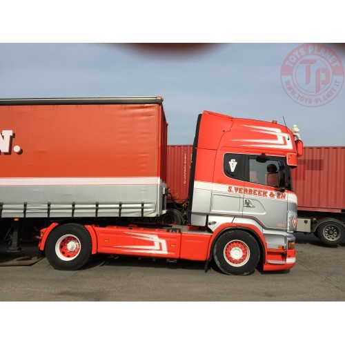 Scania R-serie Topline centinato 3 assi - VERBEEK TEKNO 71529 TEKNO