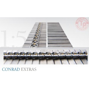 coppia cingoli 18mm tripla costa CONRAD 99820/03 CONRAD