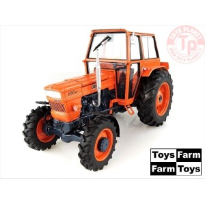 Fiat 850 DT (1969) - 4WD with Orange Cabin - UNIVERSAL HOBBIES UNIVERSAL HOBBIES