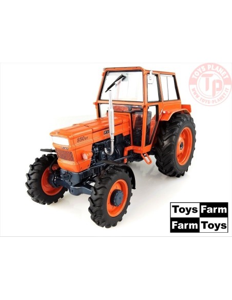 Fiat 850 DT (1969) - 4WD with Orange Cabin - UNIVERSAL HOBBIES UNIVERSAL HOBBIES