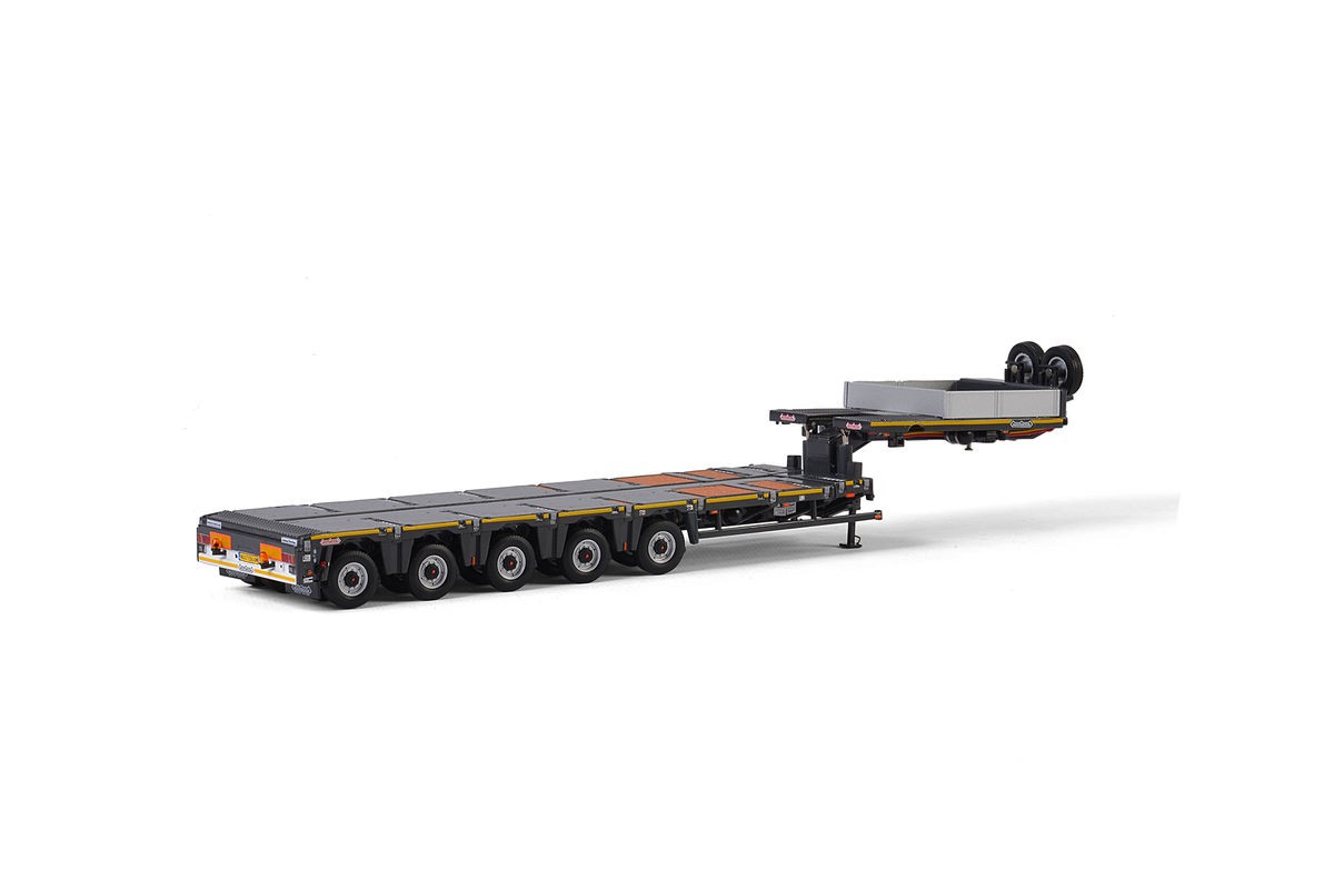 WSI 1/50 MAN XLX 6X4 NOOTEBOOM MCO-PX MEDIACO 01-3684 WSI 04-2041 