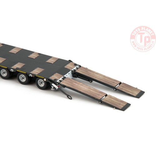 Premium Series Goldhofer 4 axle semi low loader- NERO IMC MODELS 33-0080 IMC MODELS