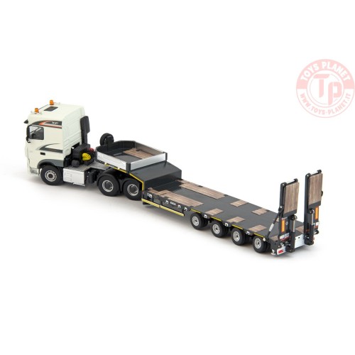 Premium Series Goldhofer 4 axle semi low loader- NERO IMC MODELS 33-0080 IMC MODELS