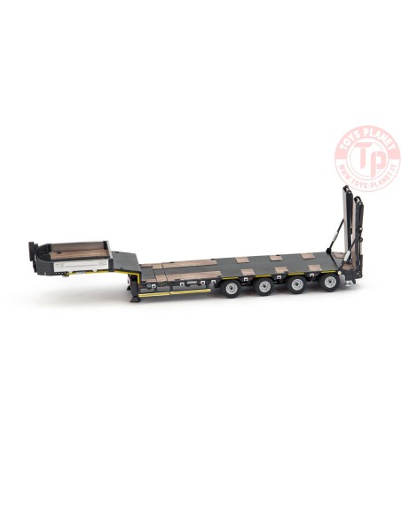 Premium Series Goldhofer 4 axle semi low loader- NERO IMC MODELS 33-0080 IMC MODELS