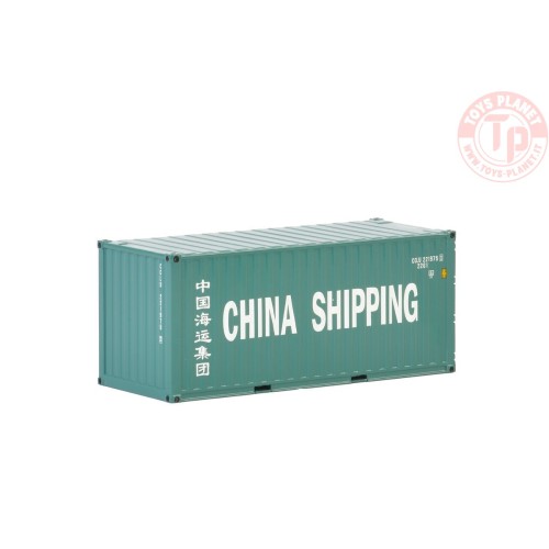 20 FT CONTAINER - CHINA SHIPPING WSI 04-2036 WSI MODELS