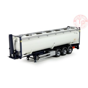 40ft silo container with chassis TEKNO 71416 TEKNO