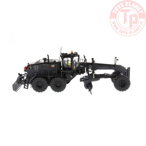 Caterpillar 18M3 Motor Grader Special Black Finish DIECAST MASTERS 85522 DIECAST MASTERS