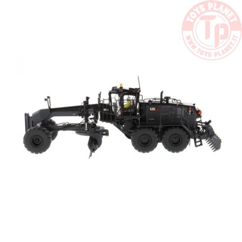 Caterpillar 18M3 Motor Grader Special Black Finish DIECAST MASTERS 85522 DIECAST MASTERS
