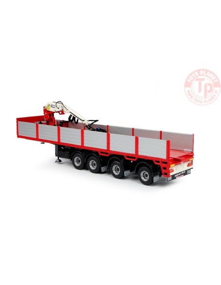 Stone trailer 4 axle TEKNO 69424 TEKNO