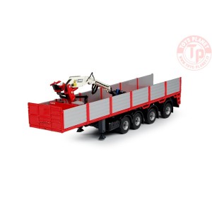 Stone trailer 4 axle TEKNO 69424 TEKNO