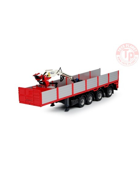 Stone trailer 4 axle TEKNO 69424 TEKNO