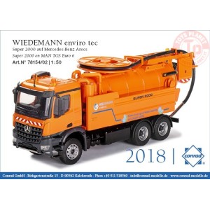 WIEDEMANN enviro tec Super 2000 on MERCEDES-BENZ Arocs CONRAD 78154/02 CONRAD