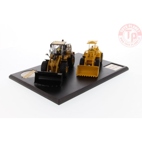 Cat 966A Wheel Loader + Cat 966M Wheel Loader DIECAST MASTER 85558 DIECAST MASTERS