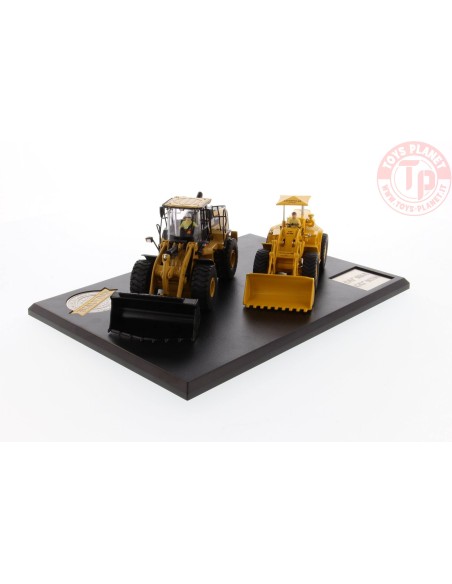 Cat 966A Wheel Loader + Cat 966M Wheel Loader DIECAST MASTER 85558 DIECAST MASTERS
