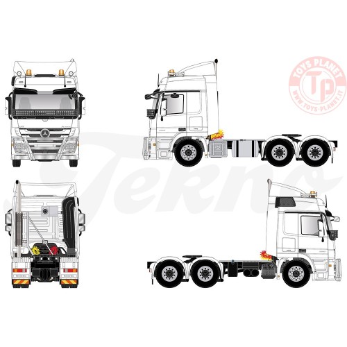 Mercedes MP03 L 6x4 TEKNO 73873 TEKNO