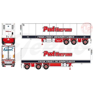 Ekeri (zamac) reefer semitrailer - Wouters, Peter TEKNO 73950 TEKNO