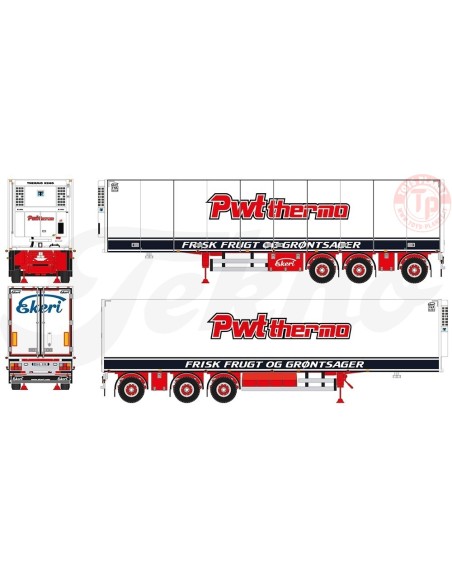 Ekeri (zamac) reefer semitrailer - Wouters, Peter TEKNO 73950 TEKNO